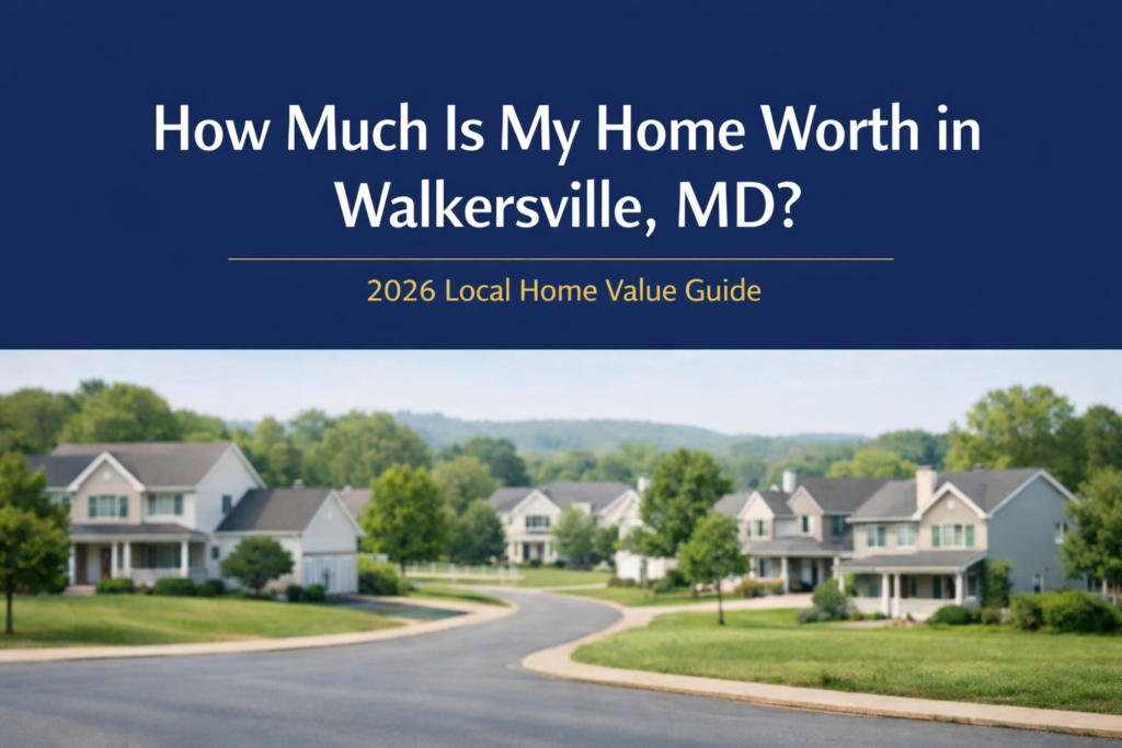 How much is my home worth in Walkersville MD in 2026