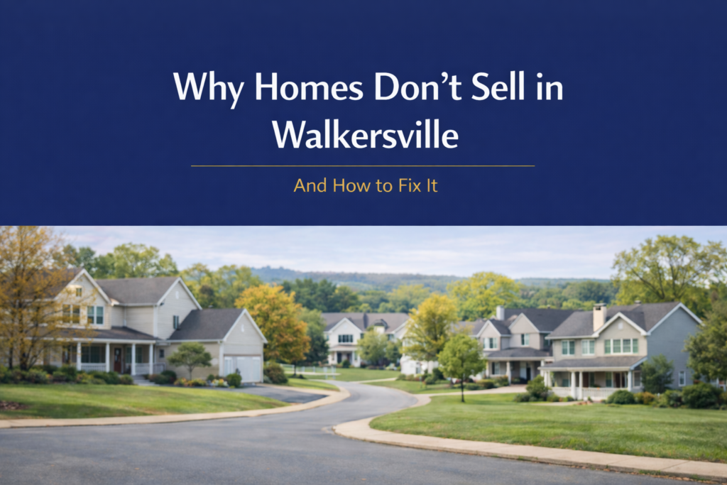 Why some homes don’t sell in Walkersville and how to fix it